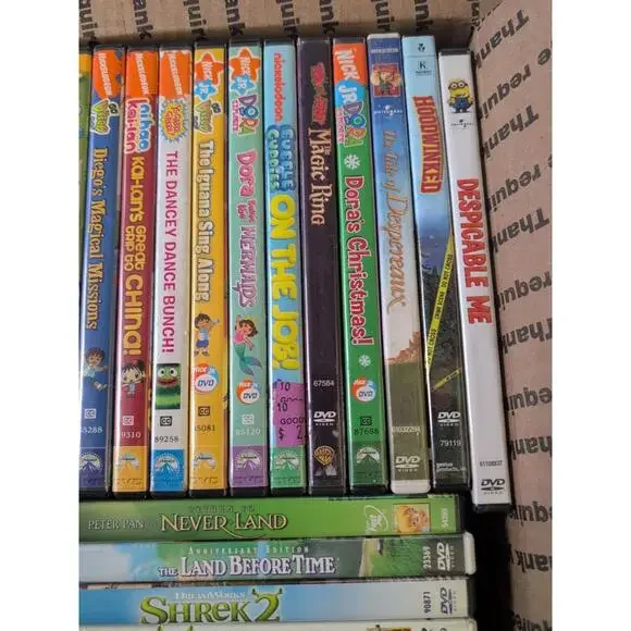 Lot Of 20 Nickelodeon Nick At Night And Other Various Kids DVDs - T6#819